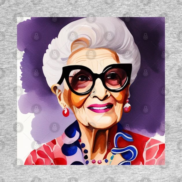 Iris Apfel by DarkAngel1200